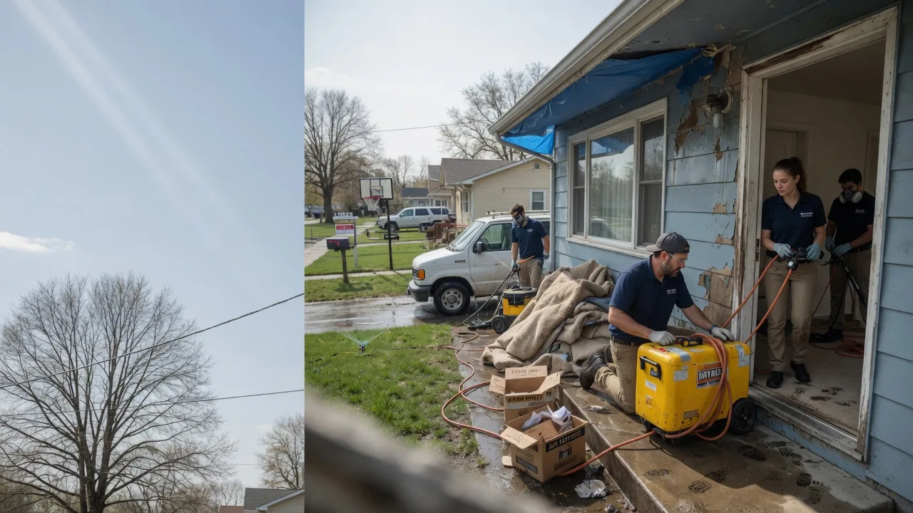 Basement Flood Cleanup in Marshalltown, IA near me